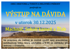 Výstup na Dávida 2025